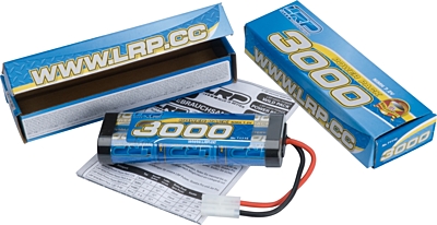 LRP Power Pack 3000mAh 7.2V 6S NiMH (T-Plug)