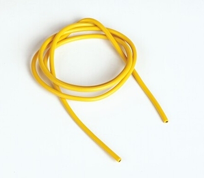 Graupner Silicon Wire Ø2.6mm, 1m, Yellow, 13AWG