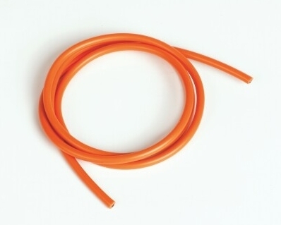 Graupner Silicon Wire Ø4.1mm, 1m, Orange, 11AWG