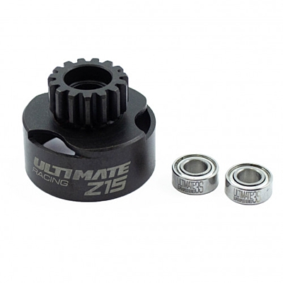 Ultimate Racing Ventilated Z15 Clutch Bell with Bearings