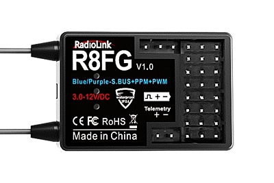 RadioLink Transmitter RC8X with Receiver R8FG