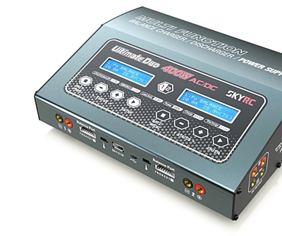 SkyRC D400 Ultimate Duo 400W - Balance Charger / Discharger / Power Supply
