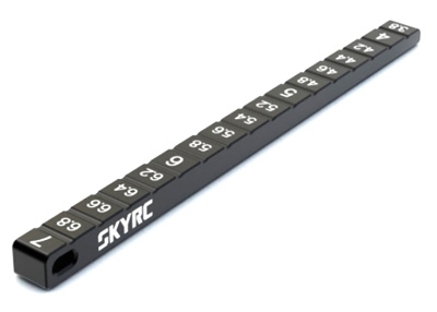 SkyRC Chassis Ride Height Gauge 3.8-7.0mm (Black)