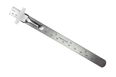 Excel 6" Mini Stainless Steel Rurel With Pocket Clip