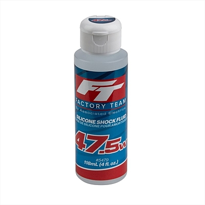 Associated FT Silicone Shock Fluid 47.5wt (613 cSt), 118ml