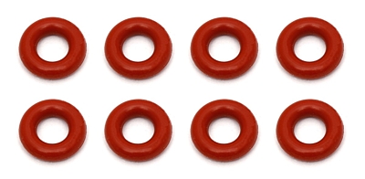 Associated RC8B3 Shock O-Rings (Red, 8pcs)