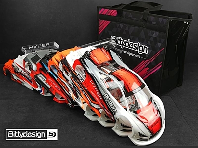 Bittydesign Carry Bag for 1/10 On-road Bodies