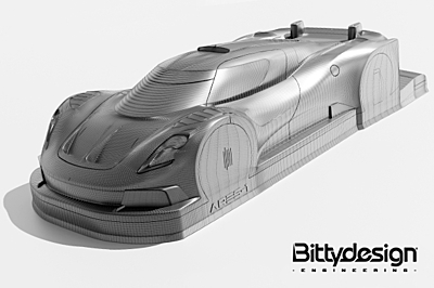 Bittydesign ARES-1 1/10 GT 190mm Body (Clear)