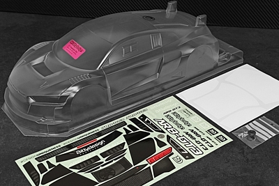 Bittydesign AR8-GT3 1/10 GT 190mm Body (Clear)