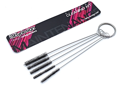 Bittydesign Airbrush Cleaning Set (5 Nylon Brushes Sizes)