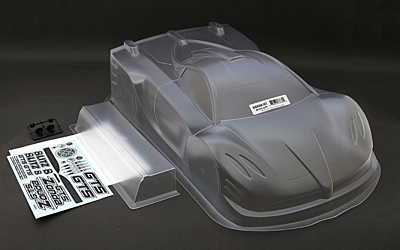 BLITZ GT5 ZONDA 1/8 GT Clear Body (0.7mm)