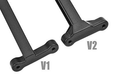 Corally Front Shock Tower Brace V2 Composite (1pc)