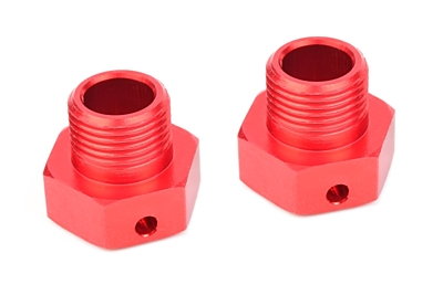 Corally Aluminum Wheel Hex Adapter Wide RTR (2pcs)