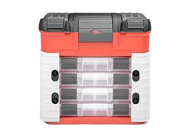 Corally Pit Case - 4 Assortment Box Drawers - Universal Pre-Cut Foam