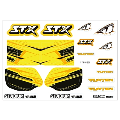 Funtek STX Stickers Sheet