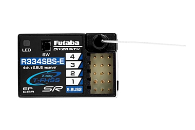Futaba 4PM Plus T-FHSS Radio + RX R334SBS-E Receiver