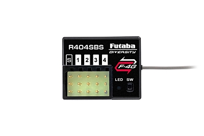 Futaba R404SBS (SR/T-FHSS/S.Bus2) Receiver