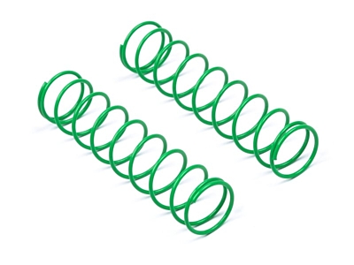 SPRING 13X69X1.1MM 10 COILS COLOUR GREEN SPRING RATE RED (VGJR)