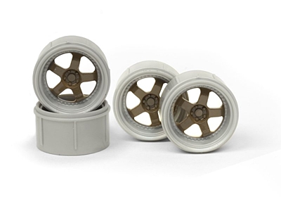 HPI Work Meister S1 Olive Wheel (Micro RS4, 4pcs)