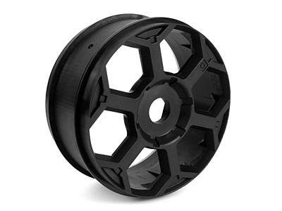 HPI Hexcode Wheel (2pcs, Black)