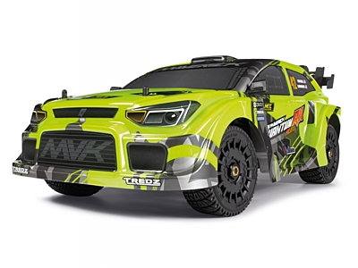 HPI Maverick QuantumRX Rally Car Body (Fluoro Green)