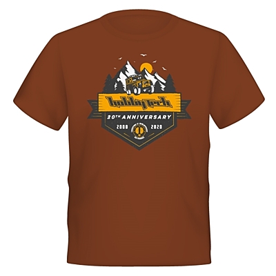 Hobbytech Terra 20th T-Shirt (Brown, M)