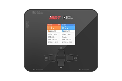iSDT K1 10A 250W Dual Channel Smart Charger