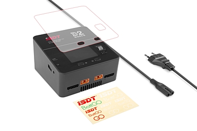 iSDT D2 12A 200W Dual Port Smart Charger