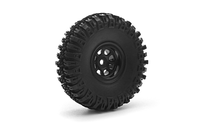 Kavan GRE18 1.0 GRABBER M/T Tire Set (Black, 4pcs)