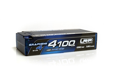 LRP Graphene-4 LCG Stock Spec Shorty 4100mAh 7.6V 2S 135C/65C HV LiPo (5mm, 188g)