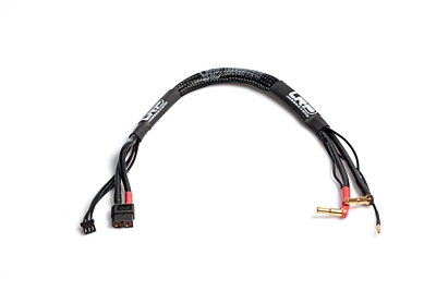 LRP 2S-Charging Lead - XT60, XH to 4/5mm, 2mm (35cm)