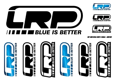 LRP Logo Decal Sheet (Small)