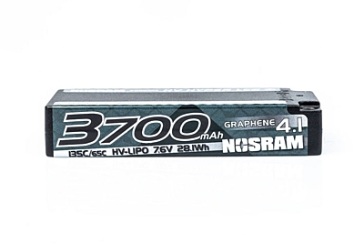 Nosram Graphene-4.1 LCG Stock Spec 3700mAh 7.6V 2S 135C/65C HV LiPo