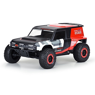 Pro-Line 1/10 Ford Bronco R Clear Body for Short Course