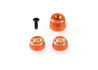 Revolution Design M17 Dial and Nut Set (Orange)