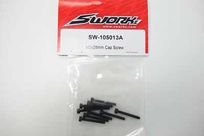 SWORKz Cap Screw M3x25mm (8pcs)