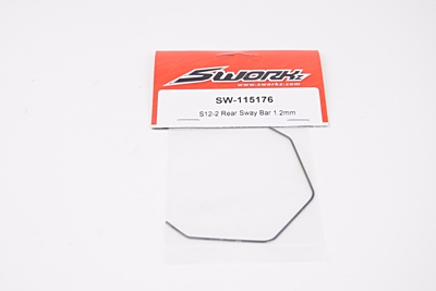 SWORKz S12-2 Rear Sway Bar 1.2mm