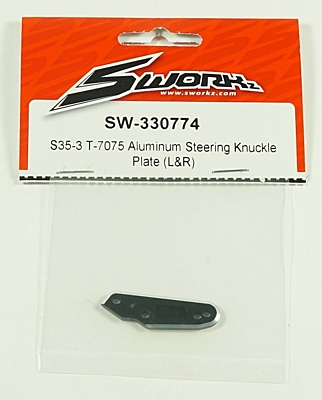 SWORKz Aluminum Steering Knuckle Plate (1pc)