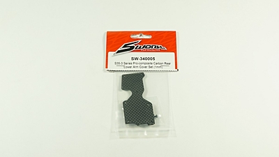 SWORKz Pro-Composite Carbon Rear Lower Arm Cover Set 1.5mm (2pcs)