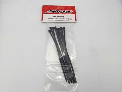 SWORKz Cable Straps for 1/8 Buggy Airfilter (10pcs)