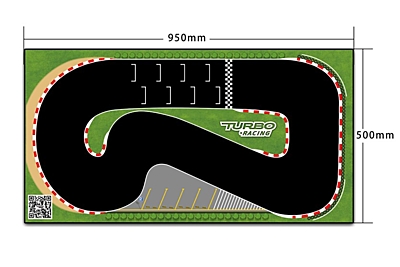 Turbo Racing Track 500x950mm (1pc)