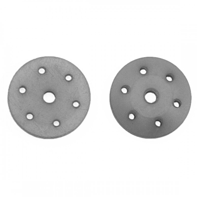 Ultimate Racing 16mm Conical Shock Pistons Grey 6x1.4mm (2pcs)