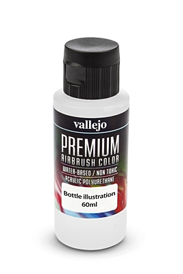 Vallejo Premium RC - Silver (60ml Bottle)