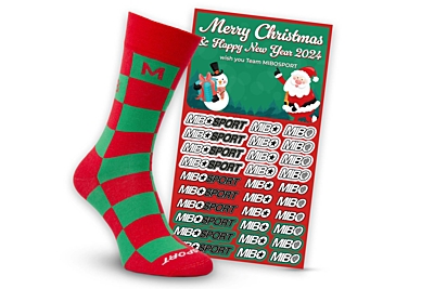 MIBO Xmas Gift  (Socks + Stickers)