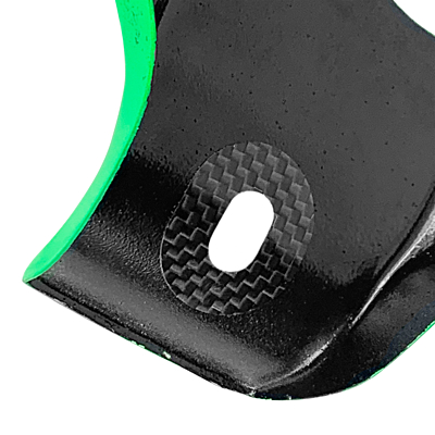 1up Racing Carbon Fiber Body Hole Protectors 1/8 Offroad for 7-8mm Posts (4pcs)
