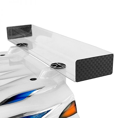 1up Racing UltraLite Carbon Fiber Winglets w/ 3M Adhesive – 1/10 EP Sedan (4pcs)
