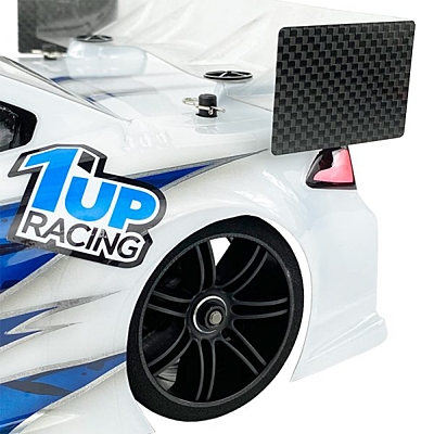 1up Racing UltraLite Carbon Fiber Winglets w/ 3M Adhesive – 1/10 Nitro Sedan (4pcs)