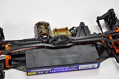 Arrowmax Medius Xray T4 MID Conversion Kit (2.25mm Carbon Main Chassis) 
