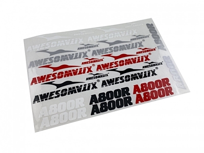 Awesomatix STS-A800R - A800R - Decal Sheet