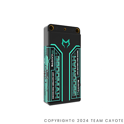 CAYOTE Racing Shorty 3900mAh 7.6V 2S 145C HV LiPo (5mm, 142g)